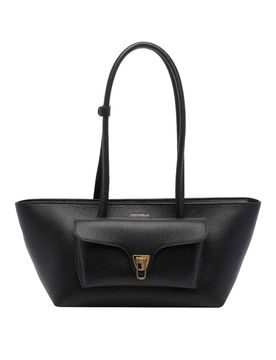 Borsa a tracolla Double Beat nera