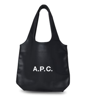 A.P.C. Borsa ninon in pelle nera