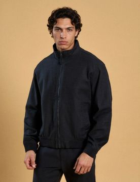 Giubbotto bomber - steel blue