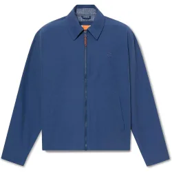 Cazadora bomber de hombre con cuello camisero y resistente al agua
