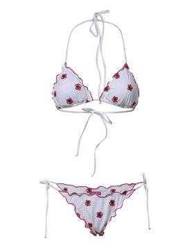 Bikini a triangolo stampato