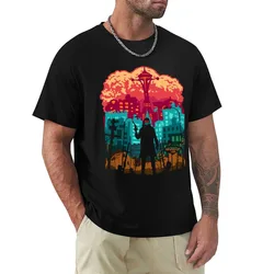 New Vegas T-Shirt Basic Breathable Solid Color T-Shirt