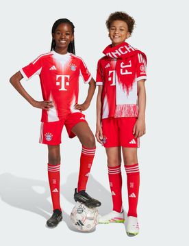 Short Home FC Bayern MÃ¼nchen 25/26 13-14A Red