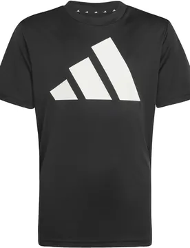Train Essentials BIG Logo T-Shirt Kinder T-Shirt, schwarz 176