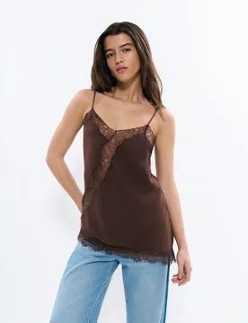 Brownie - Top de mujer lencero - Brownie - FashionsVida