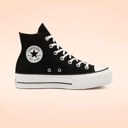 Sneaker Chuck Taylor All Star Platform Canvas Black / White EU 42