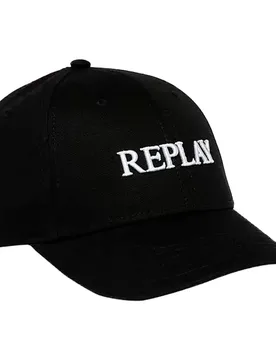 Cappellino Con Visiera Ax161.002.a0113 Black One Size - Replay - FashionsVida