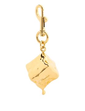 Rabanne Ciondolo Cubo Gold