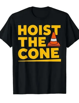 Hoist The Cone Funny Baseball Meme T-shirt For Men Women 100% Cotton T Shirts Short Sleeve Tops 0410-1 - Aliexpress - FashionsVida