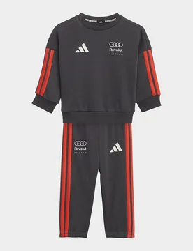 Set Baby Jogger A Maniche Lunghe Dna Team Audi Revolut F1 - Nero, nero nero Bambino taglia 9-12M - Adidas - FashionsVida