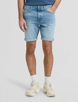 Rider Slim Short Blue Harvest Größe 28 male - Lee - FashionsVida