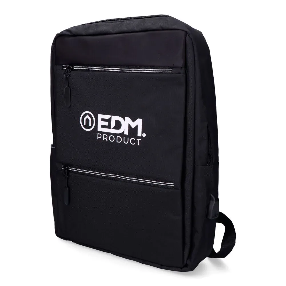 Sac à Dos Pour Ordinateur Portable Pierre Delone Black One Size unisex - Edm - FashionsVida