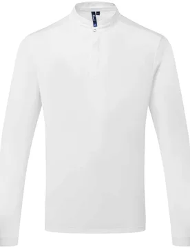 Unisex Mens Essential Coolchecker Long-Sleeved Chef Shirt (White) - Size Small - Premier - FashionsVida