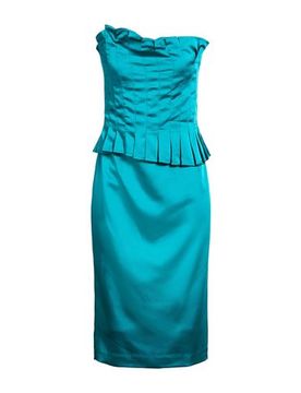 Midi-Kleid Damen Aquamarin 34,36,38 Damen