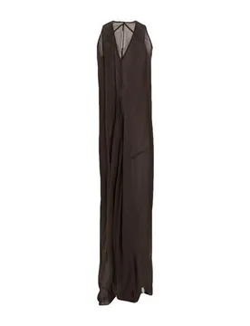 Vestido largo Mujer Marrón chocolate 34,36,38 Mujer - Rick Owens - FashionsVida