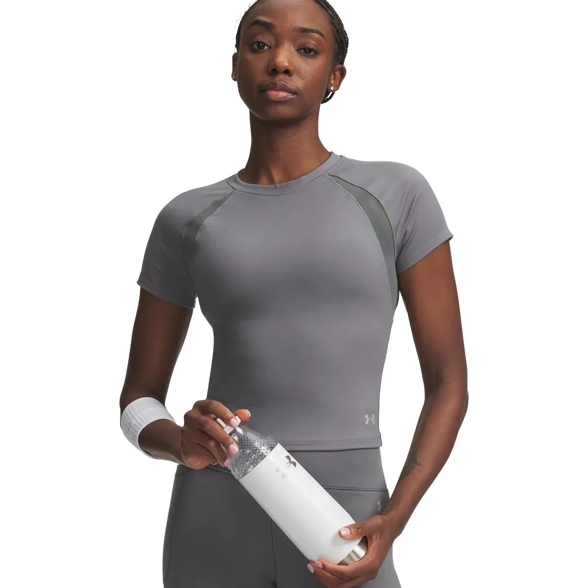 Motion Mesh Damen T-Shirt, grün MD - Under armour - FashionsVida