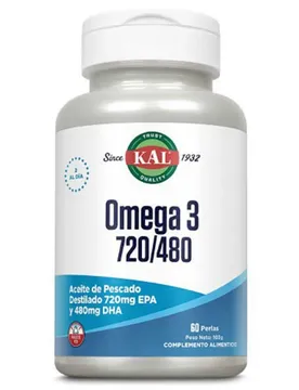 Capsules Omega 3 720 480 Essential Fatty Acid 60 Unités