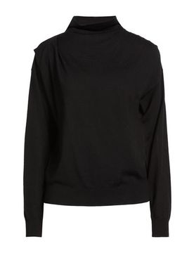 Rollkragenpullover Damen Schwarz L,M,S,XS Damen