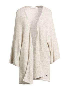 Strickjacke Damen Hellgrau L Damen
