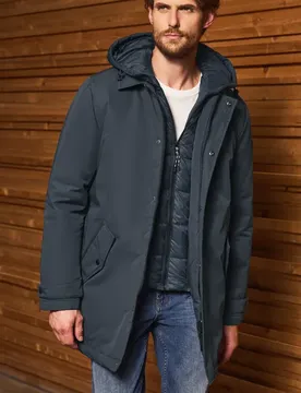Street One Jacke mit gefüttertem Inlay male Blau