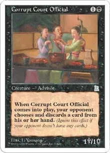 Corrupt Court Official Portal Three Kingdoms - Magic: The Gathering - FashionsVida