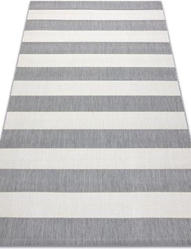 Teppiche Teppich Flat 48644/637 Sisal - Streifen 120x170 Cm 120x170 Cm