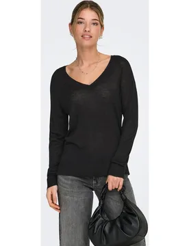 Jersey de mujer básico de manga larga - Only - FashionsVida