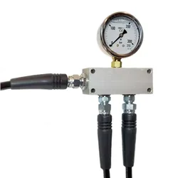 Blocco Collettore Con Manometro Coltri Inlet 2 Outlets