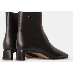 Botines de mujer de napa con cierre de cremallera interior