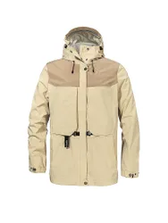 Giacca da trekking da donna Style Maghera 2L con cappuccio beige 42