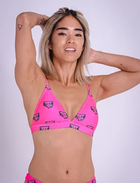 Baewatch Womens Boost 'Em Up Bikini Top - - Size: S - Oosc - FashionsVida