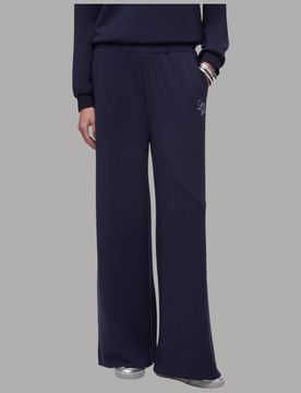Pantaloni flare in scuba TA6080JS869