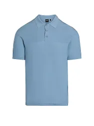 Strickpoloshirt FENZI hellblau XL herren