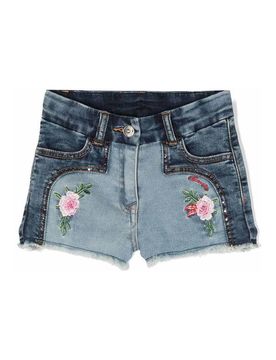 Monnalisa Bebè Shorts Rodeo Denim