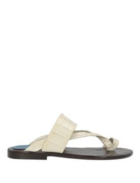 Sandalias de dedo Hombre Marfil 42 Hombre