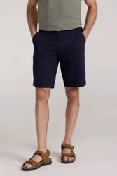 Woods Mens Chino Shorts - Navy - Navy - Size: W46