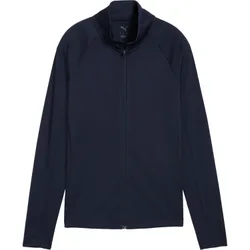 Layer Lightweight Full Zip Knit, navy m