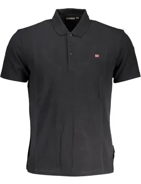 Herren KURZARM-POLOSHIRT Schwarz NP0A4H8BEALISSSSUM_66F10A7_NERO041