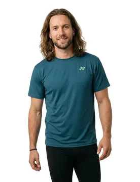 Ym0045ex Short Sleeve T-shirt Blue Green M - Yonex - FashionsVida