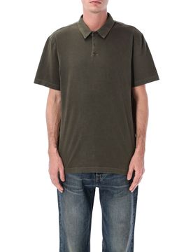 Classic Fit Brushed Cotton Polo - Size 4