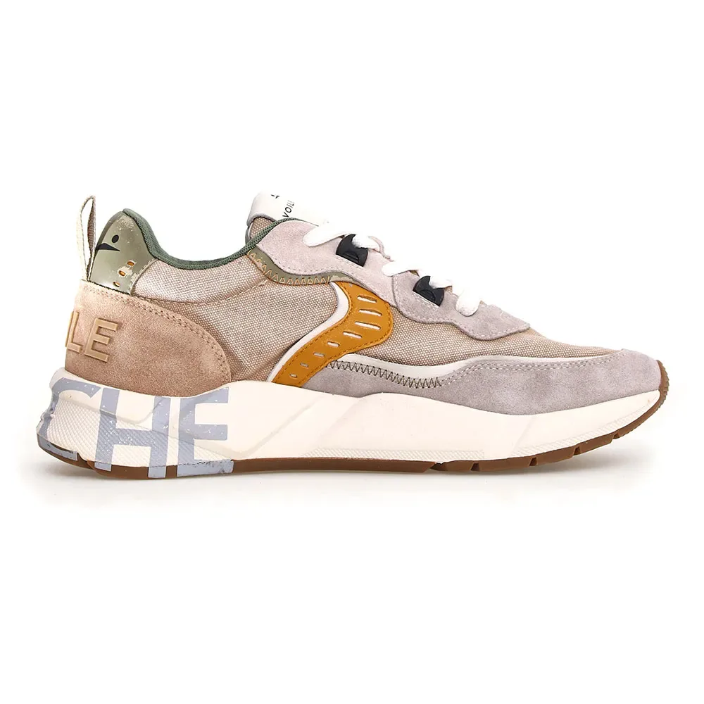 Baskets Club01 Sand / Orange EU 44 - Voile Blanche - FashionsVida