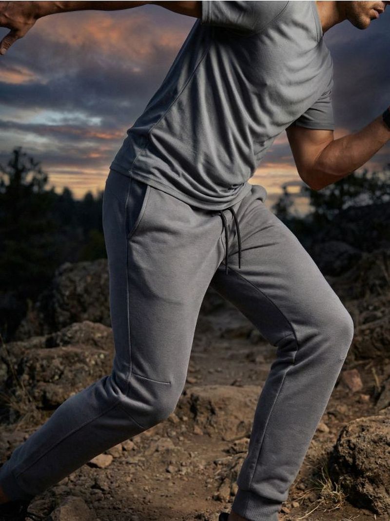 T-shirt regular fit SNSY PERFORMANCE - grigio chiaro