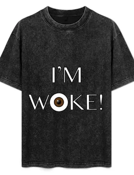I'm Woke! T-Shirt Functional Casual Short Sleeve Tee - Aliexpress - FashionsVida