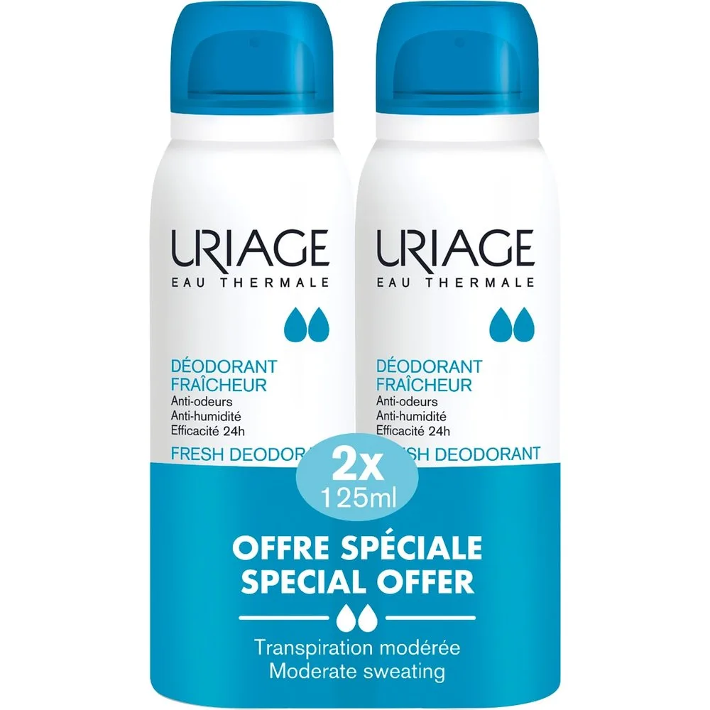 Duplo Desodorante en spray Frescor - Uriage - FashionsVida