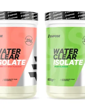 Protéinpulver Himbeere-Minze und Birne Water Clear Isolate - Rose - unisex - Size: TU