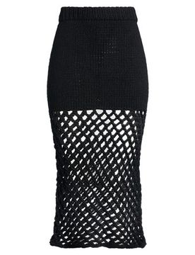 Falda midi Mujer Negro M,S,XS Mujer