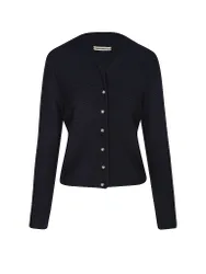 Gilet tradizionale in maglia ANNA blu L