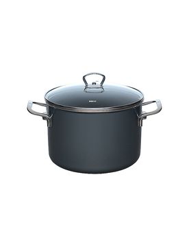 Olla para carne 24cm/6,5l NOUVELLE PUR Gris Oscuro gris