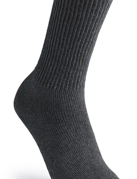 Simcan Comfort Socks - Charcoal - Size: S - Cosyfeet - FashionsVida