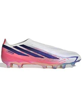 Chaussures De Football F50 Hyperfast Elite Laceless Ag Ftwr White / Solar Purple / Solar Turbo EU 44 Homme - Adidas - FashionsVida